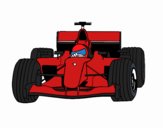 Dibujo Coche de F1 pintado por danielobre