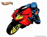 Dibujo Hot Wheels Ducati 1098R pintado por danielobre