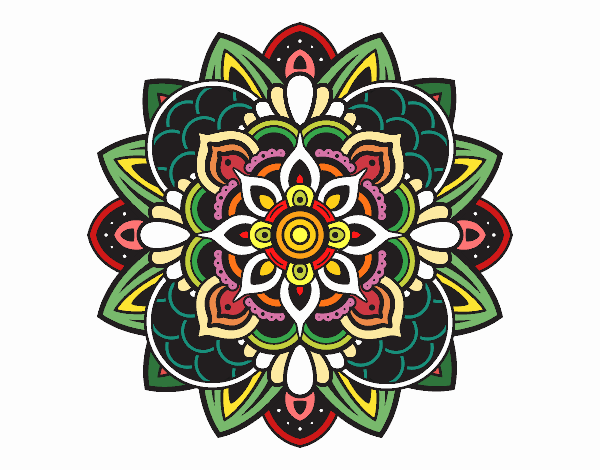 Mandala decorativa