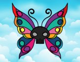Dibujo Mariposa Emo pintado por BPCreation