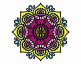 Dibujo Mandala para relajarse pintado por marycrissk