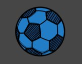 Dibujo Balón de fútbol pintado por gransamuel