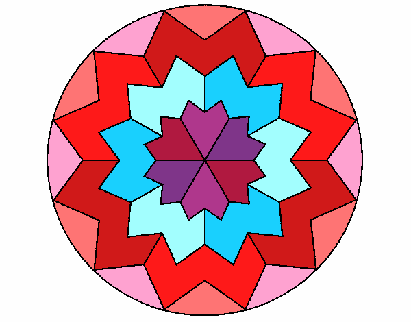 Dibujo Mandala 29 pintado por alenja57