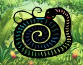 Dibujo Signo de la serpiente pintado por DaniellaZ