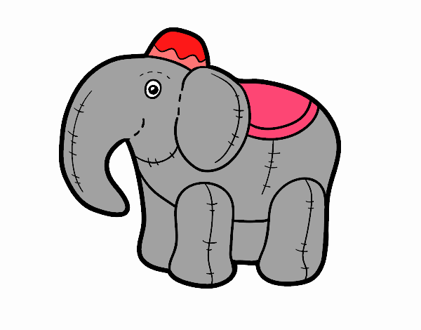 Elefante de trapo