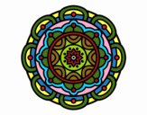 Dibujo Mandala para la relajación mental pintado por juandavid6