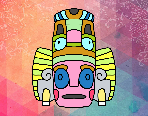 Máscara mexicana de rituales