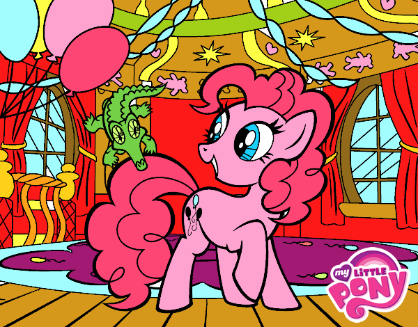 Dibujo El cumpleaños de Pinkie Pie pintado por KARENSASU
