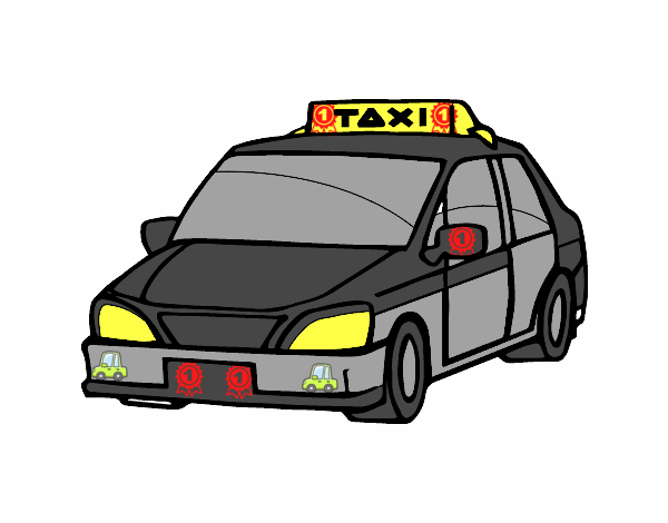 Dibujo Un taxi pintado por ALEK12