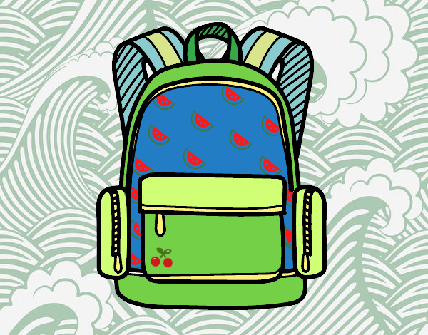 Dibujo Una mochila escolar pintado por Yamiartist