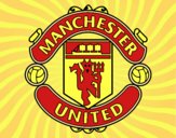 Dibujo Escudo del Manchester United pintado por spiner