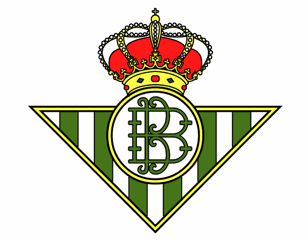 Dibujo De Escudo Del Real Betis Balompié Pintado Por En Dibujos.net El ...