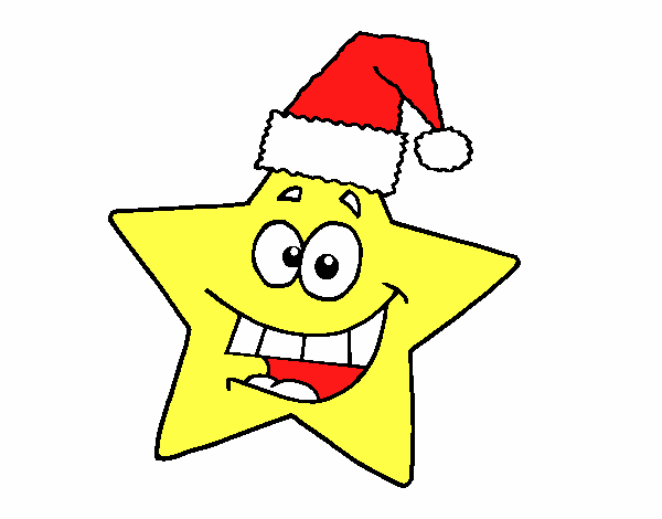 estrella de navidad amarilla 