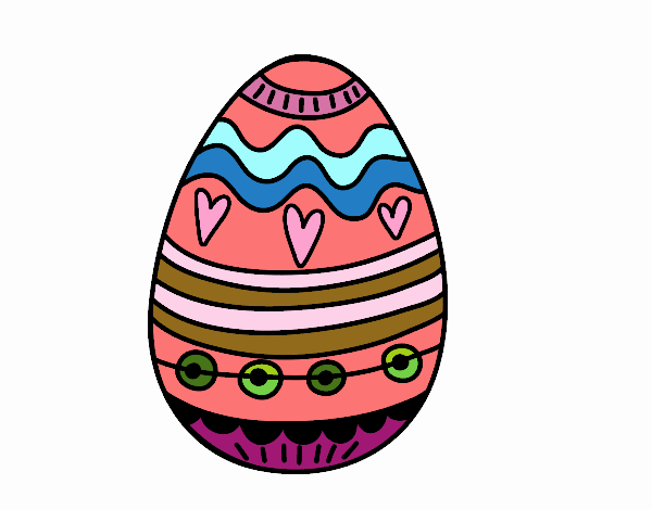 Huevo de Pascua para decorar