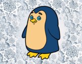 Dibujo Pingüino antártico pintado por 27122001