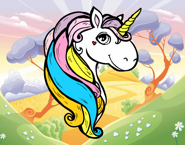 Dibujo Un unicornio pintado por glorisvett