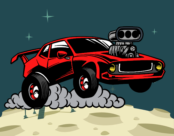 Dibujo Deportivo muscle car pintado por Socovos