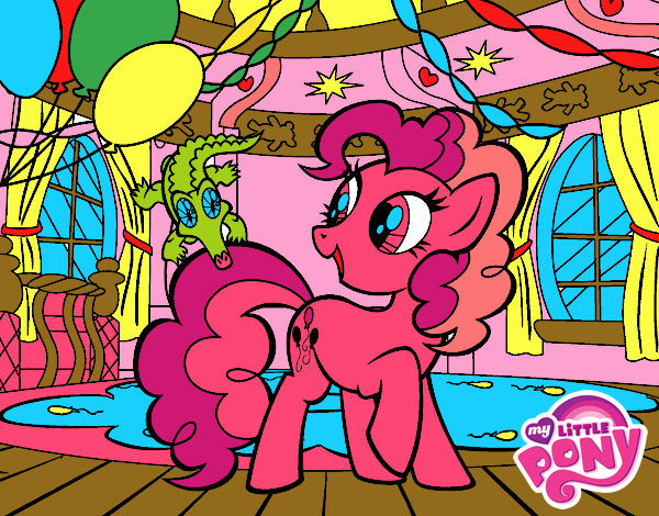 Dibujo El cumpleaños de Pinkie Pie pintado por Nazaret_xs