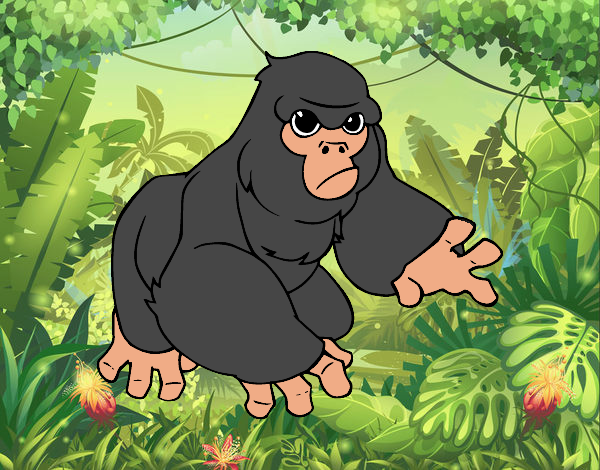 Gorila de montaña