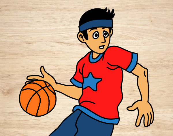 Dibujo Jugador de básquet junior pintado por Socovos
