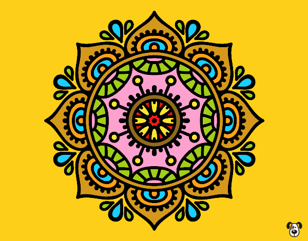 Dibujo Mandala para relajarse pintado por carlosvill