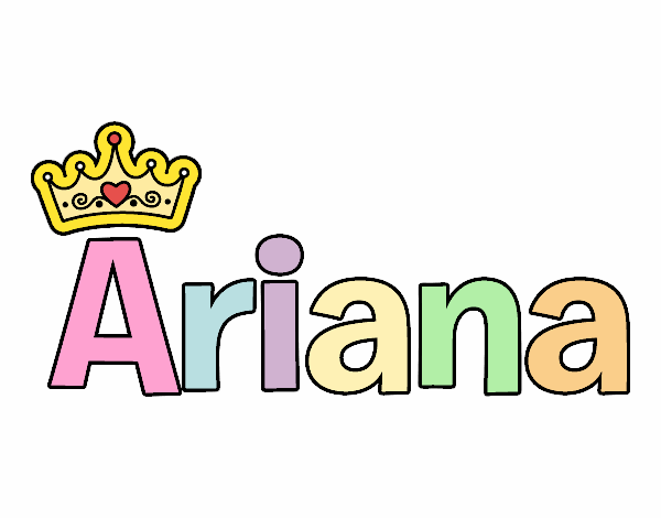 Dibujo Ariana pintado por kerl