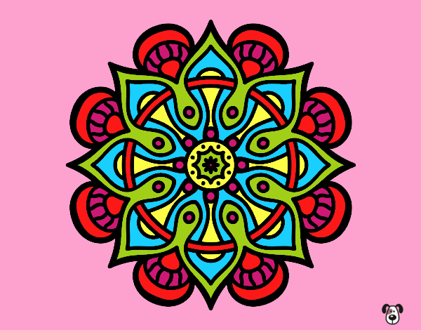 Dibujo Mandala mundo árabe pintado por carlosvill