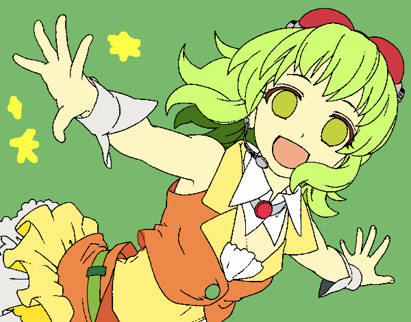 Dibujo Megpoid Gumi pintado por MikuHats