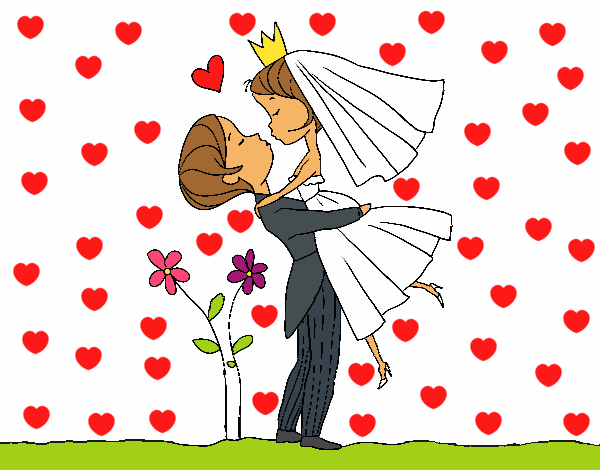 Dibujo Puedes besar a la novia pintado por Socovos