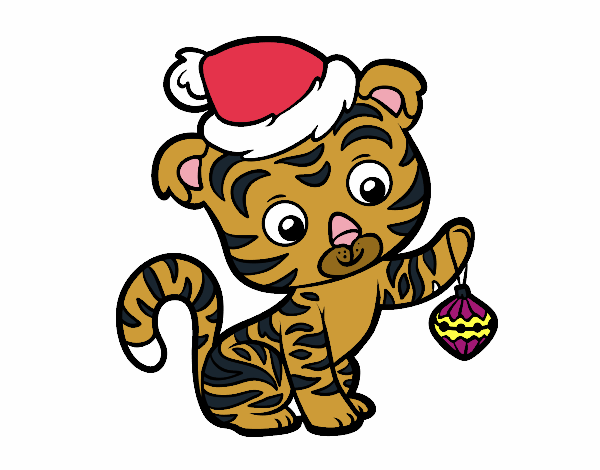 mi tigere navideño
