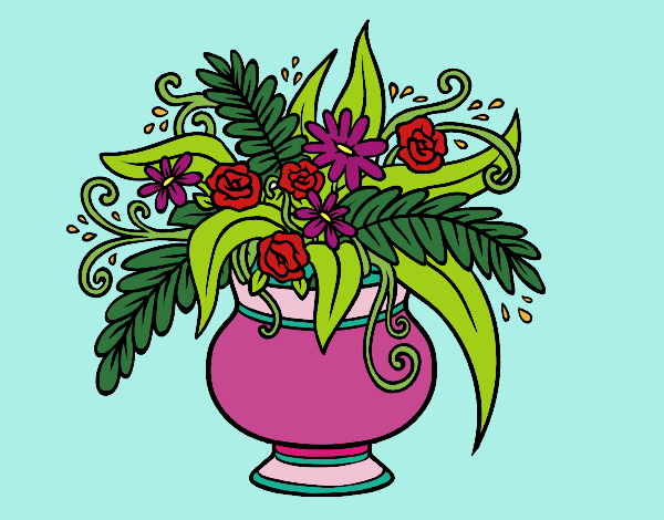 Dibujo Un jarrón con flores pintado por Stranger_V