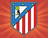 Dibujo Escudo del Club Atlético de Madrid pintado por David102