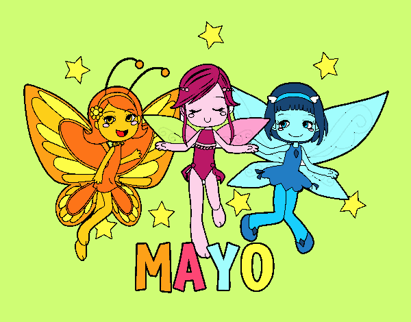 Dibujo Mayo pintado por maypro113