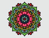 Dibujo Mandala para relajarse pintado por zegis