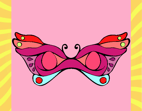 una  mariposa  coloriado  por  ainhoa