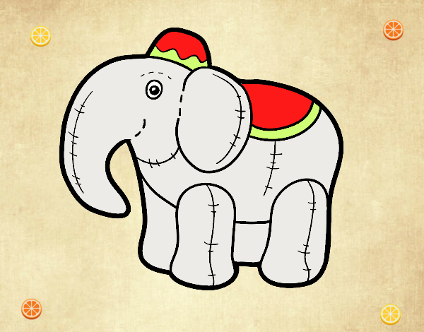 Elefante de trapo