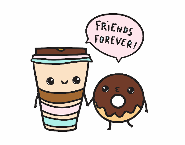Café y donut