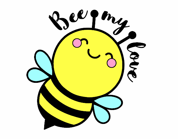 Dibujo Bee my love pintado por mendz