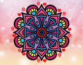 Dibujo Mandala mundo árabe pintado por 27122001