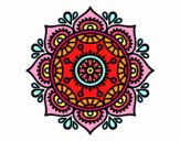 Dibujo Mandala para relajarse pintado por nickname44