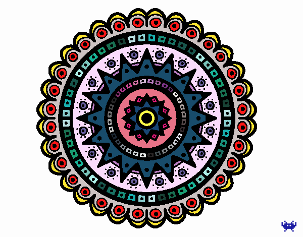 Dibujo Mandala étnica pintado por MilixX