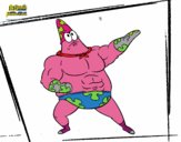 Dibujo Bob Esponja - Sr súper dúper pintado por mendz