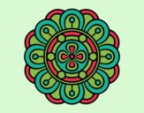 Dibujo Mandala flor creativa pintado por samuelvele