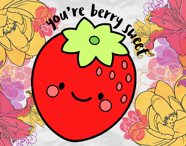 Dibujo You're berry sweet pintado por adrinette1