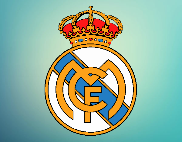 Dibujo Escudo del Real Madrid C.F. pintado por Xxkenny3xx