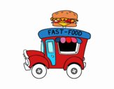 Food truck de hamburguesas