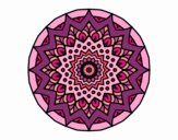 Dibujo Mandala creciente pintado por Reape