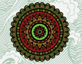 Dibujo Mandala étnica pintado por Reape