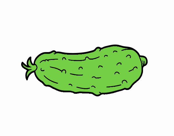 pepino en verdura