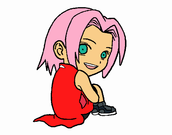 Dibujo de Sakura Haruno pintado por en Dibujos net el día a las Imprime